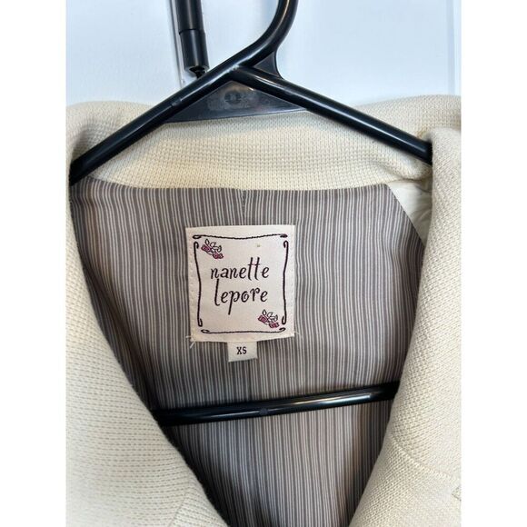 BEAUTIFUL Nanette Lepore Vintage-Style Wool Coat, Women's Size XS - Picture 10 of 10